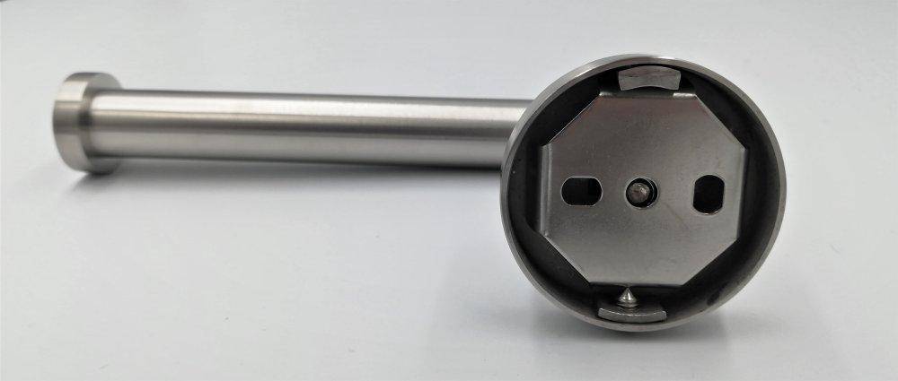 WC Papier Halter Edelstahl V2A befestigung