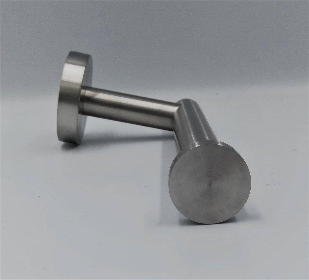 WC Papier Halter Edelstahl V2A seitenansicht